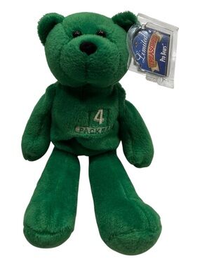 Limited Treasures Brett Favre Greenbay Packers Plush Bear